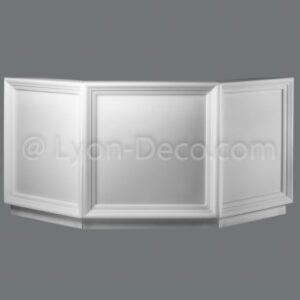 Location Bar Oscar Blanc Design 3 Modules