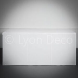 Location Buffet Design Blanc