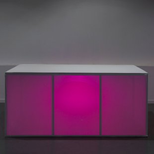 Location Buffet Lycra Blanc Lumineux