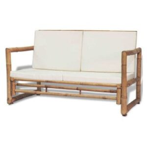 Location Canapé Bambou 2 Places avec Coussin