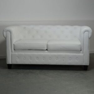 Location Canapé Chesterfield blanc