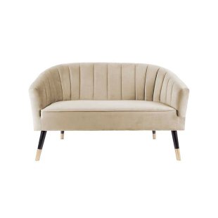 Location Canapé Velours Beige