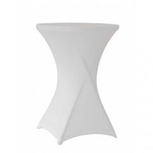 Location Housse Blanche Mange Debout 80cm