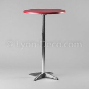 Location Mange Debout Rond Rouge