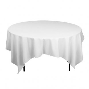 Location Nappe Carrée Blanche 240 x 240 cm