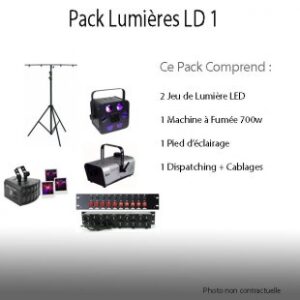 Location Pack lumière LD1