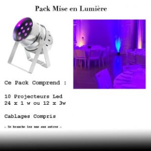 Location Pack Mise en Lumière