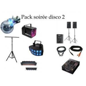 Location pack soirée son et lumière