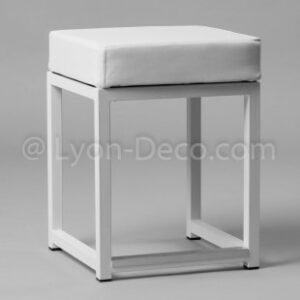 Location Pouf Kubo Blanc
