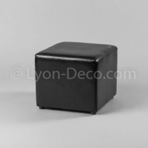 Location Pouf Noir