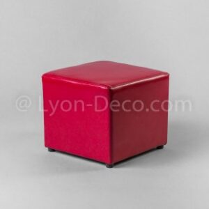 Location Pouf Rouge
