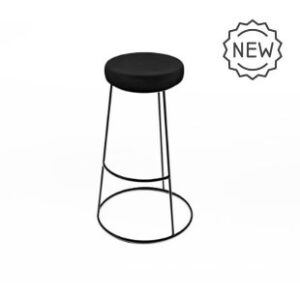 Location Tabouret Circé Assise velours Noire