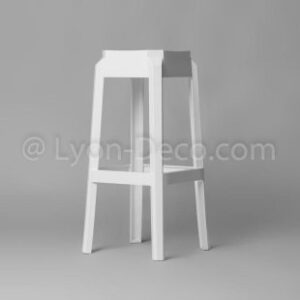 Location Tabouret FOX Blanc