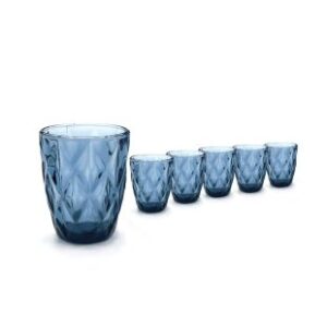 Location Verre à Eau Diamant Bleu 24cl