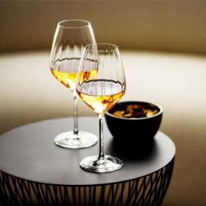 Location Verre à Pied Cristal Strié 43cl